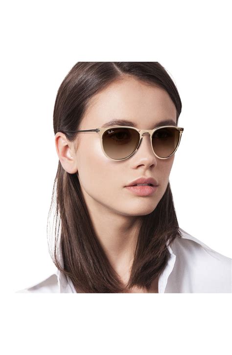 erika 54mm gradient round sunglasses|Ray.